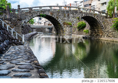 中島川と眼鏡橋【長崎市】 116517606