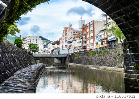 中島川と眼鏡橋【長崎市】 116517612