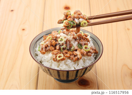 納豆かけご飯 納豆かけご飯 116517956