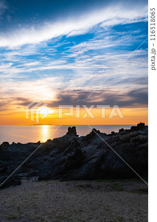 十六羅漢岩・夕景 116518065