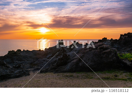 十六羅漢岩・夕景 十六羅漢岩・夕景 116518112