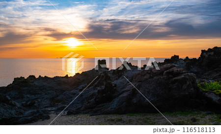 十六羅漢岩・夕景 116518113