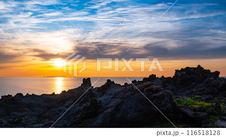 十六羅漢岩・夕景 十六羅漢岩・夕景 116518128
