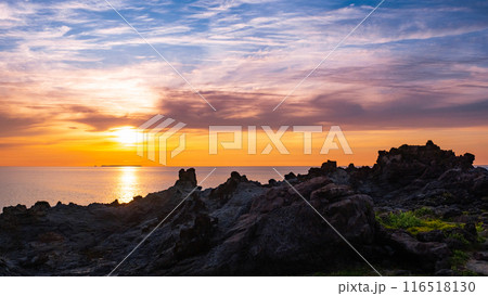 十六羅漢岩・夕景 十六羅漢岩・夕景 116518130