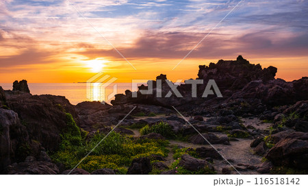十六羅漢岩・夕景 十六羅漢岩・夕景 116518142