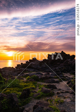 十六羅漢岩・夕景 十六羅漢岩・夕景 116518174