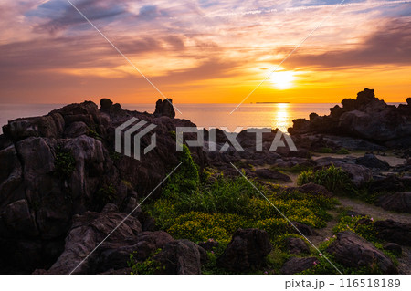 十六羅漢岩・夕景 十六羅漢岩・夕景 116518189