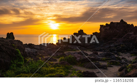 十六羅漢岩・夕景 十六羅漢岩・夕景 116518208