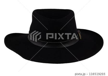 Old west black hat. 116519203