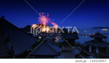 鞆の浦の花火 116520957
