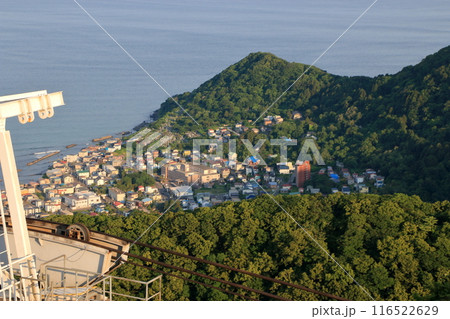 View from Goryokaku Tower next to Goryokaku fortress in Hakodate Hokkaido Japan View from Goryokaku Tower next to Goryokaku fortress in Hakodate Hokkaido Japan 116522629