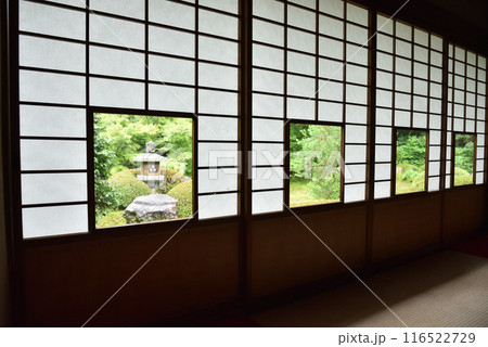 しきしの景色　蓮華の間　雲龍院 116522729
