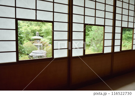 しきしの景色　蓮華の間　雲龍院 116522730