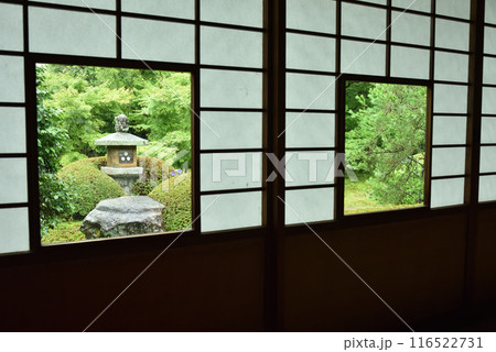 しきしの景色　蓮華の間　雲龍院 116522731