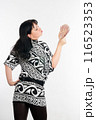 Pretty woman with cash 116523353