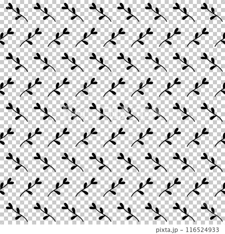 Simple Leaf Pattern Background 116524933