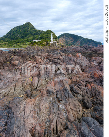 鹿児島_薩摩長崎鼻灯台の風景 116526018