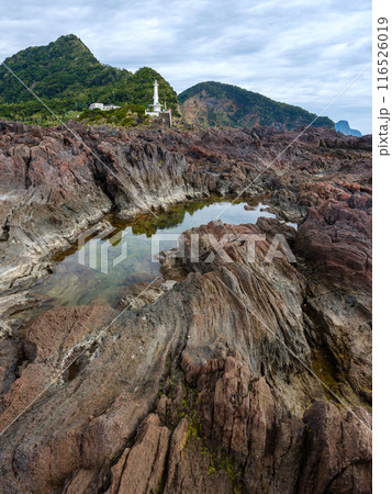 鹿児島_薩摩長崎鼻灯台の風景 116526019