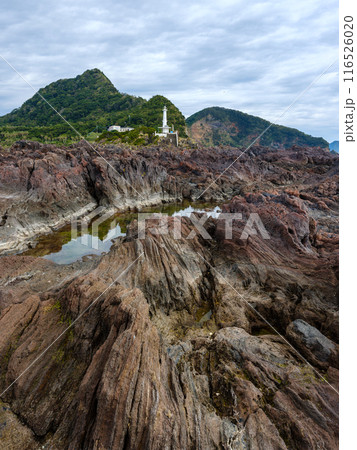 鹿児島_薩摩長崎鼻灯台の風景 116526020