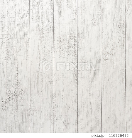 白い木目の板の正方形の背景画像2 116526453