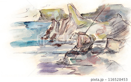 佐渡【ワカメとり】 佐渡【ワカメとり】 116528453