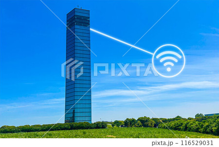 千葉ポートタワーとネットワーク 116529031