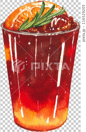 Coffee culture watercolor png icon 116529205