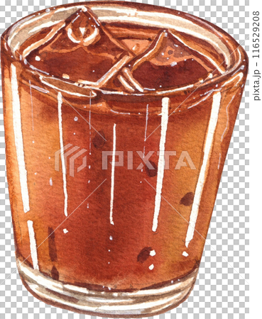 Coffee culture watercolor png icon 116529208