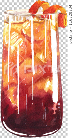 Coffee culture watercolor png icon 116529234
