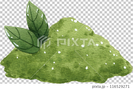 Bubble milk tea watercolor icon Bubble milk tea watercolor icon 116529271
