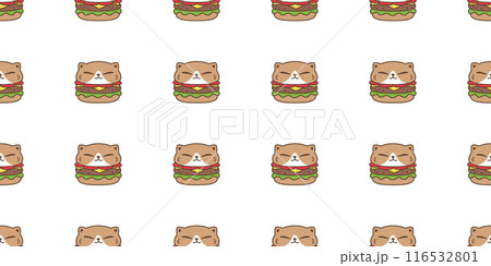 cat seamless pattern hamburger fast food calico neko vector cartoon pet doodle tile background gift wrapping paper repeat wallpaper scarf isolated illustration design cat seamless pattern hamburger fast food calico neko vector cartoon pet doodle tile background gift wrapping paper repeat wallpaper scarf isolated illustration design 116532801