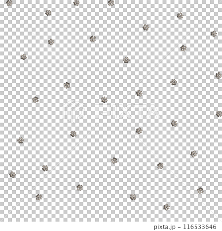 Seamless pattern of animal paws for kids. Hand drawn illustration of paws dog or cat on isolated background. Minimalist Scandinavian style. Cute paw for children 116533646