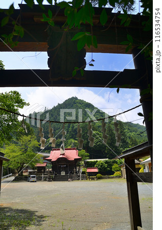 埼玉県秩父郡小鹿野町河原沢の龍頭(りゅうとう)神社 116534754