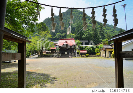 埼玉県秩父郡小鹿野町河原沢の龍頭(りゅうとう)神社 埼玉県秩父郡小鹿野町河原沢の龍頭(りゅうとう)神社 116534758