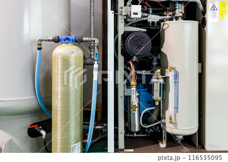 オイルフリーエアーコンプレッサー ドレーントラップ オイルフリーエアーコンプレッサー ドレーントラップ 116535095