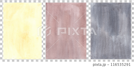Watercolor texture abstract background set Brown, terracotta, grey, yellow ochre canvas template, sheet of watercolour paper vintage base Hand drawn Illustration for trendy retro card, poster Isolated Watercolor texture abstract background set Brown, terracotta, grey, yellow ochre canvas template, sheet of watercolour paper vintage base Hand drawn Illustration for trendy retro card, poster Isolated 116535291