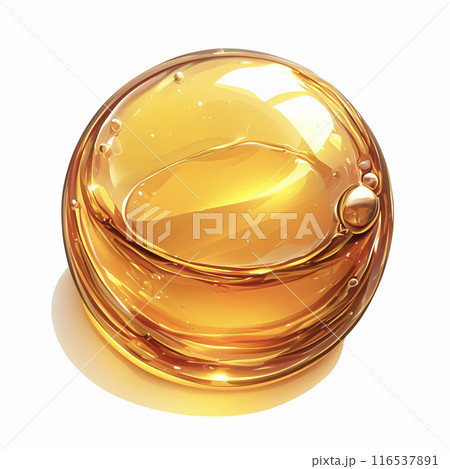 金色のエッセンシャルオイルのイラスト AI画像 金色のエッセンシャルオイルのイラスト AI画像 116537891