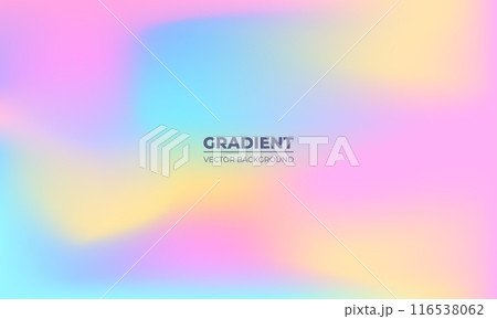Color gradient abstract background. Blue, pink and yellow gradation vector texture. Pastel color blur abstract background Color gradient abstract background. Blue, pink and yellow gradation vector texture. Pastel color blur abstract background 116538062