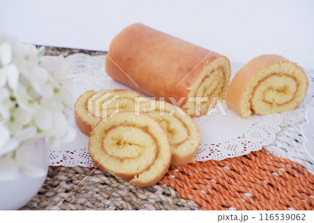 cake with delicious pineapple jam as a background cake with delicious pineapple jam as a background 116539062