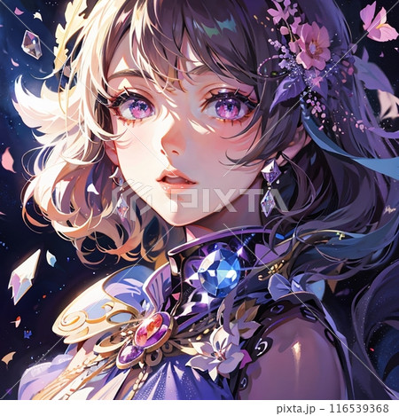 イラスト素材: 女の子【AI生成画像】 116539368