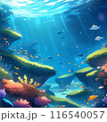 海の中の風景 116540057