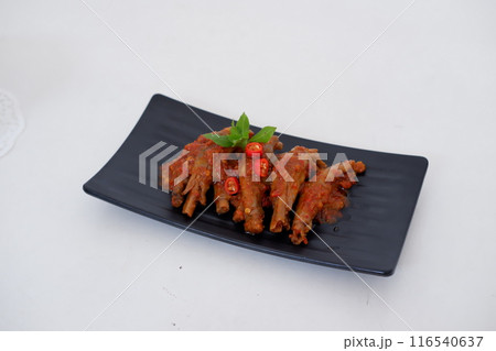 delicious spicy claw as a background 116540637