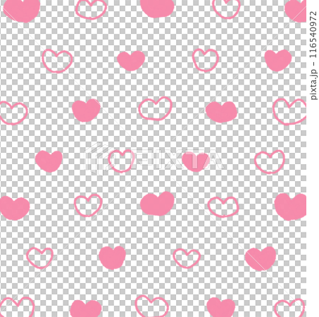 條紋心形圖案背景手繪插畫4 116540972