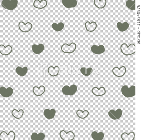 條紋心形圖案背景手繪插畫1 116540976