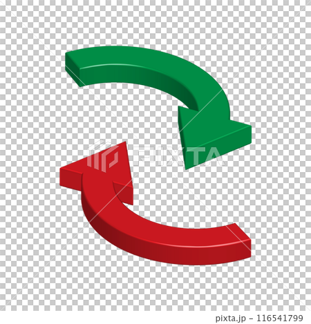 3d arrow icon cycle direction of green and red refresh symbol design for element 3d arrow icon cycle direction of green and red refresh symbol design for element 116541799