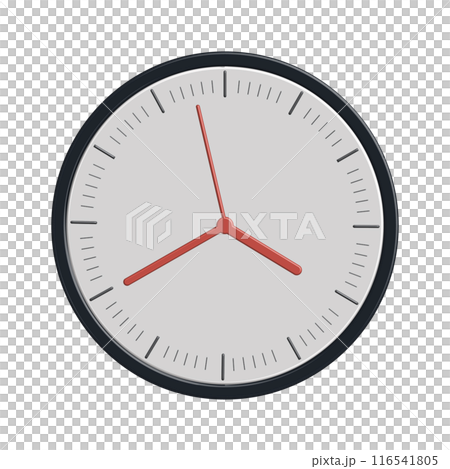 Clock icon for success concept with realistic 3d modern design 116541805