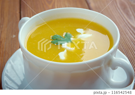 Sopa de calabaza Sopa de calabaza 116542548