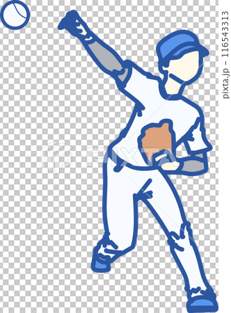 Pitcher_Pitching Motion Pitcher_Pitching Motion 116543313