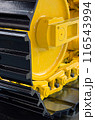 Chassis of a generic crawler tractor or excavator 116543994