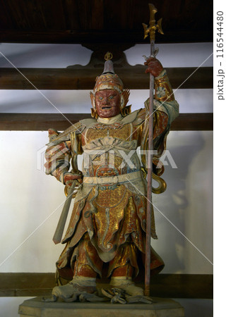 黄檗山萬福寺　天王殿の増長天像　京都府宇治市 116544480